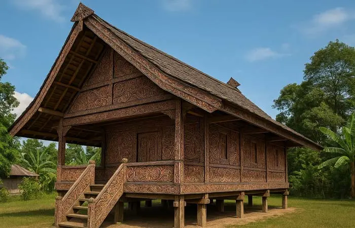 ilustrasi rumah kulawi